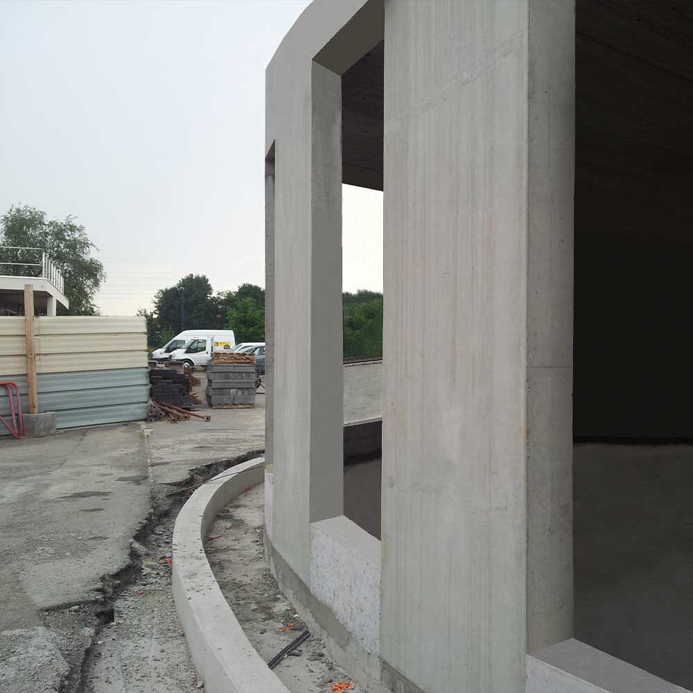 mur et voile béton préfabriqué réalisation lg beton